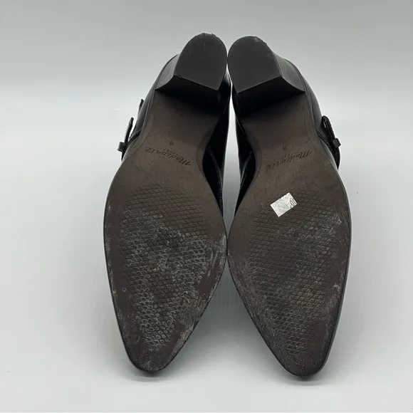 Madewell Milo Monkstrap Ankle Boots. Sz. 8