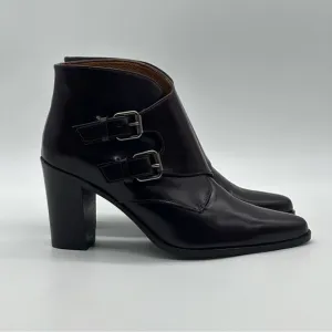 Madewell Milo Monkstrap Ankle Boots. Sz. 8