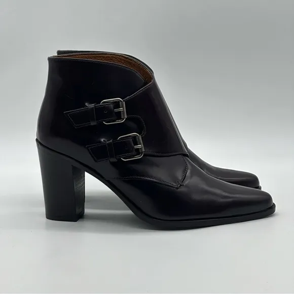 Madewell Milo Monkstrap Ankle Boots. Sz. 8