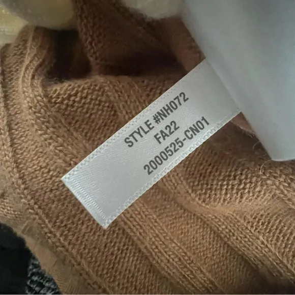 Madewell (Re)sourced Ribbed Midi Sweater Dress Small Alpaca Wool Color block S
