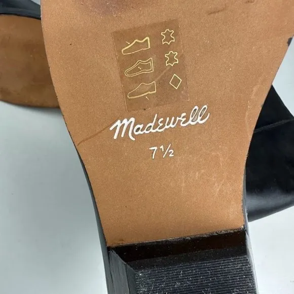 Madewell The Antoine Tall Boot in True Black