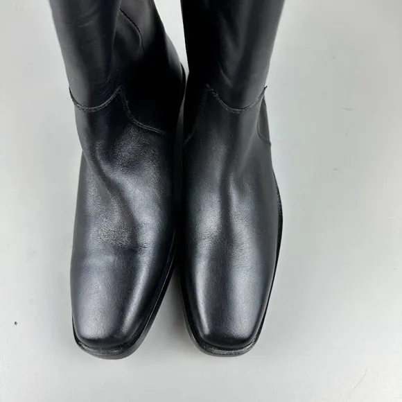 Madewell The Antoine Tall Boot in True Black
