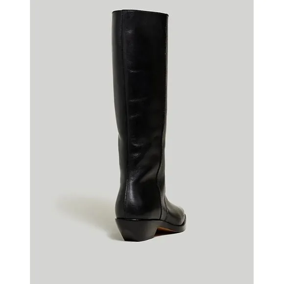 Madewell The Antoine Tall Boot in True Black