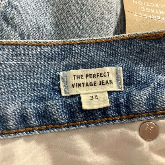 Madewell The Perfect Vintage Collection jeans 36 PLUS SIZE NWT