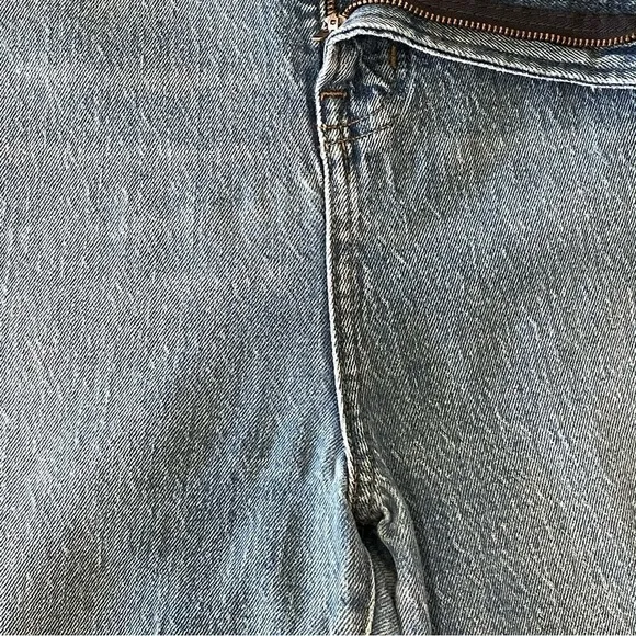 Madewell The Tall Perfect Vintage Crop High Rise Fray Hem Jean Ainsworth Wash 37