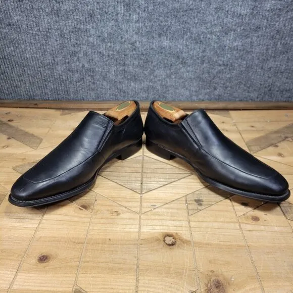 Magnanni Dominguez Slip-On Black Leather 9.5M 42 Style#12655  Shoes