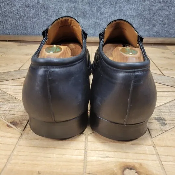 Magnanni Dominguez Slip-On Black Leather 9.5M 42 Style#12655  Shoes
