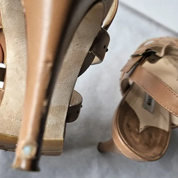 Manolo Blahnik gladiator stud leather sandals