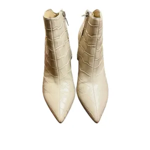 Marc Fischer Elegant Cream Ankle Boots