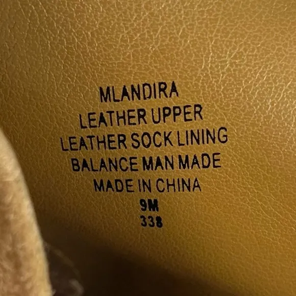 Marc‎ Fisher Mlandira Leather Upper Platform Wedge Womens Shoes Size 9M