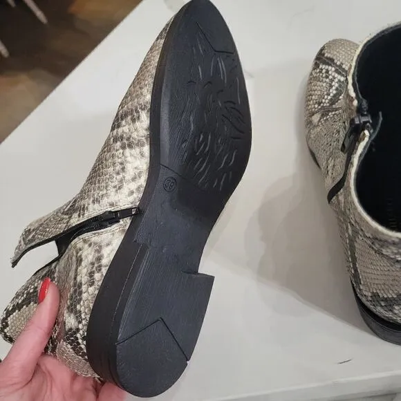 MARECHIARO 1962 booties Snake Ankle boots