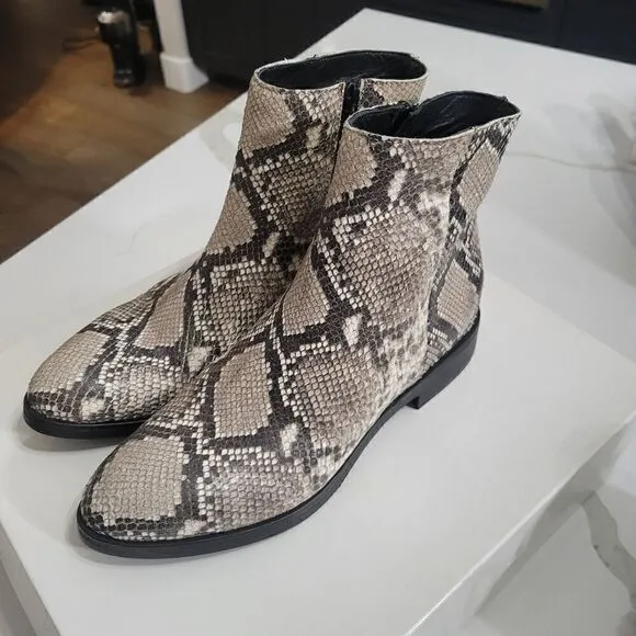 MARECHIARO 1962 booties Snake Ankle boots