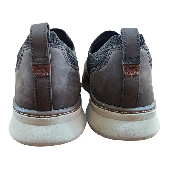 Mark Nason mens  loafer shoes sz 10 brown leather comfort shoe slip on
