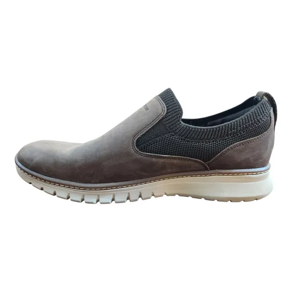 Mark Nason mens  loafer shoes sz 10 brown leather comfort shoe slip on