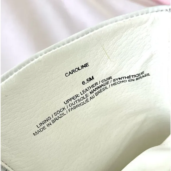 Matisse Caroline Cut Out Western White Leather Boots Size 6.5 NEW…