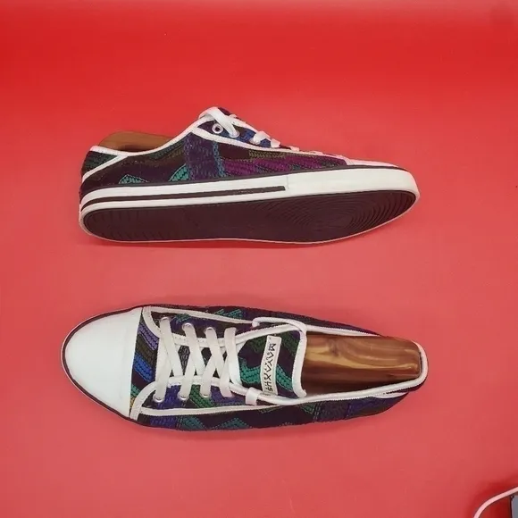 Mayaxus Casual Shoes made with Guatemalan Textiles Men's 9.5 Sneakers