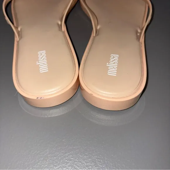Melissa Slim V jelly sandals sz 10