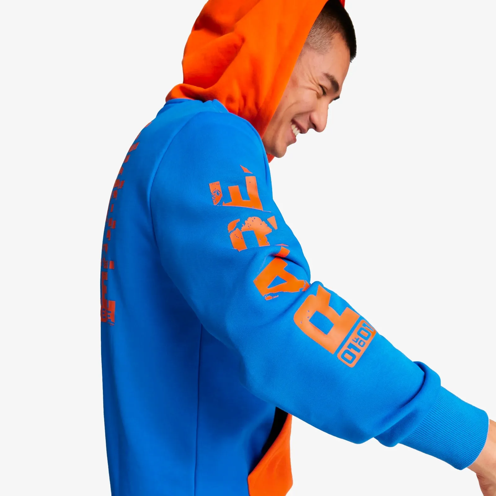 Melo Colourblock Hoodie - Ultra Blue