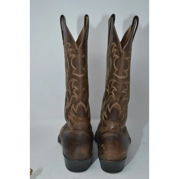 Mens 10.5D Ariat Heritage Brown 12&quot; Tall Western Cowboy Boots (34725) 10002204