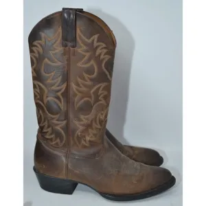 Mens 10.5D Ariat Heritage Brown 12&quot; Tall Western Cowboy Boots (34725) 10002204