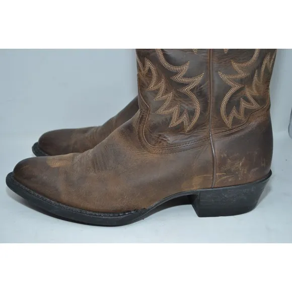 Mens 10.5D Ariat Heritage Brown 12&quot; Tall Western Cowboy Boots (34725) 10002204