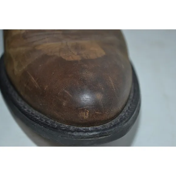 Mens 10.5D Ariat Heritage Brown 12&quot; Tall Western Cowboy Boots (34725) 10002204
