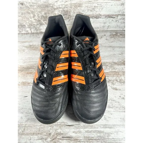 Men's Adidas Predator Absolado TF Black Soccer Shoes Sz 11 Athletic