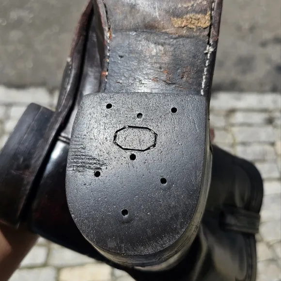 Men's, Black,Red, Cowboy, Boots, Travel, Work, Everyday, Leather, 2000, Outdoors