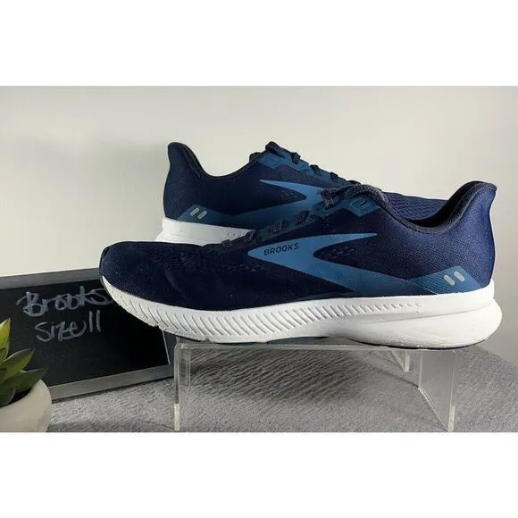 Men's Brooks Launch 8 Blue Athletic Sneaker Size 11D