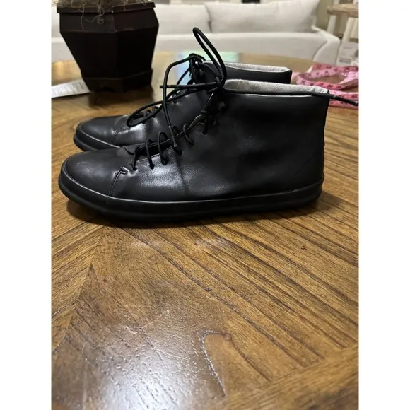 Mens Camper Chasis Leather Ankle Lace Up Casual Boots Size 42 US 9