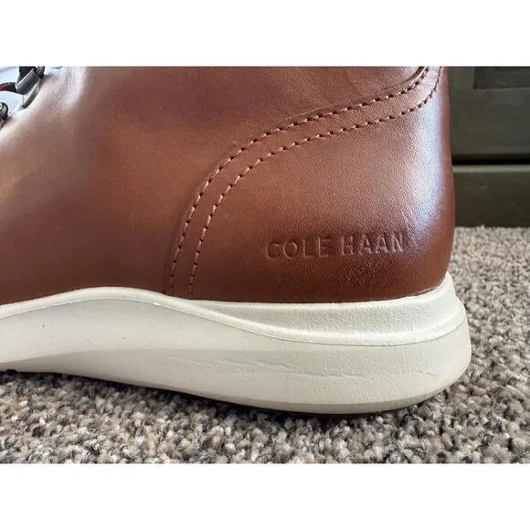 Men's Cole Haan Brown Grand Plus Essex Hiker Boots Size 7