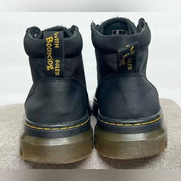 Men's Dr. Martens Bonny Poly Casual Boots Size 11 Black Extra Tough Poly