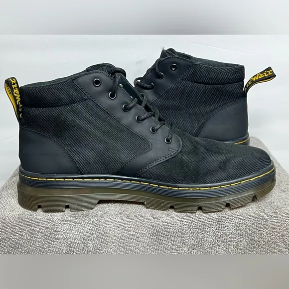 Men's Dr. Martens Bonny Poly Casual Boots Size 11 Black Extra Tough Poly