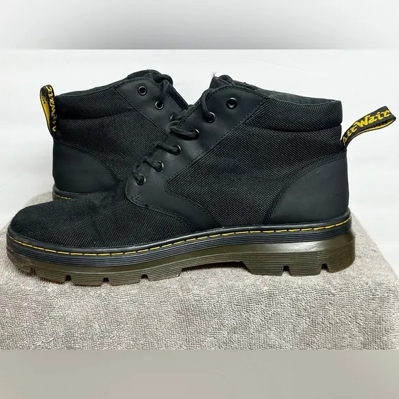 Men's Dr. Martens Bonny Poly Casual Boots Size 11 Black Extra Tough Poly