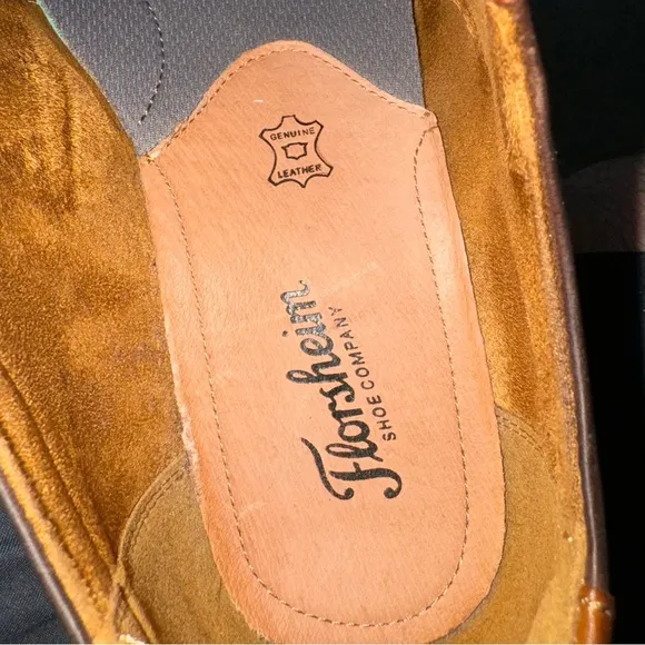 Mens Florsheim Highland Plain Toe Brown Leather Comfort Oxfords Shoes‎ Size 11 M