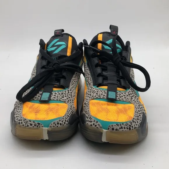 Mens Jordan Luka 2 Black/Yellow/Green/Blue FQ9044-800 USED Tried On Sz 9