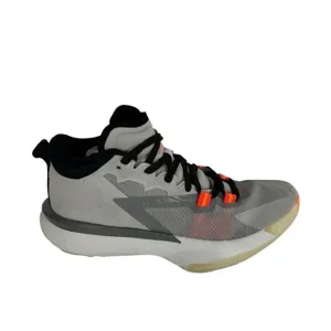 Men’s Jordan Zion Williams athletic basketball shoes size 10.5 gray/orange