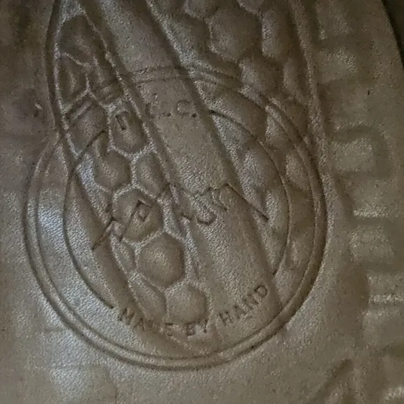 Mens leather boots- brown with side zip closure N.D.C made by hand.