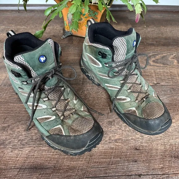 Men's Merrell Vibram Hommes J5001201 Hiking Boots Shoes Size 13
