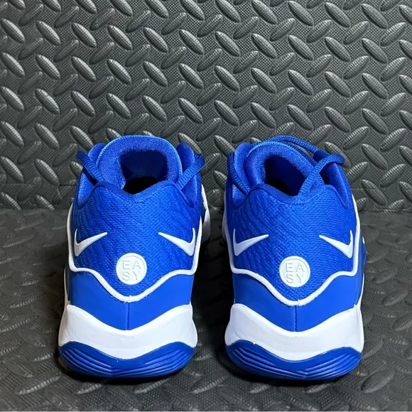 Mens Nike Athletic Basketball Shoes Blue‎ White Size 10