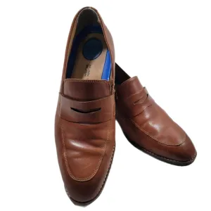 Mens Nunn Bush 84808 Moc Toe Penny Loafers Brown Size 11W