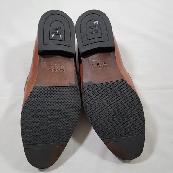 Mens Nunn Bush 84808 Moc Toe Penny Loafers Brown Size 11W