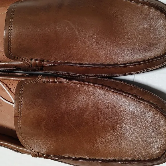 Men's NWT Bass Hank Brown Slip-On Shoes Size 12