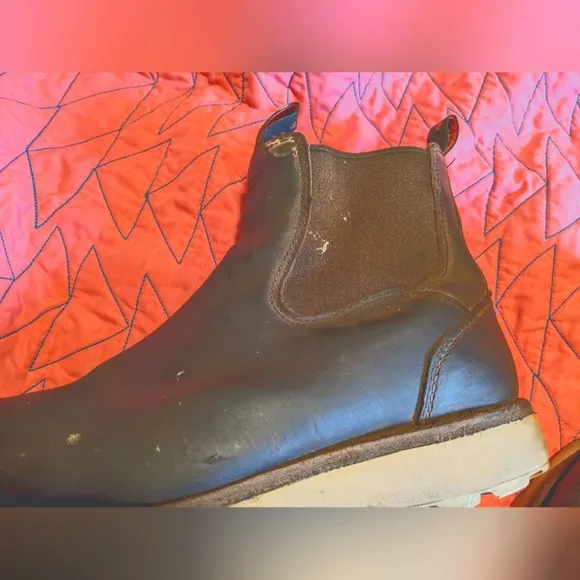 Men's Redwing Chelsea work boots//safety toe//size 10🤎🥾