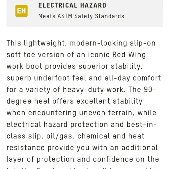 Men's Redwing Chelsea work boots//safety toe//size 10🤎🥾