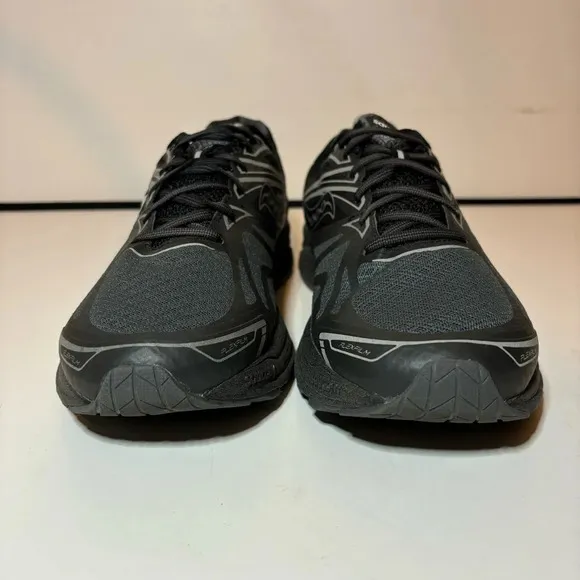 Men's Saucony Ride 9 Reflex Black Gray Running Shoes US 12.5 Athletic Sneakers