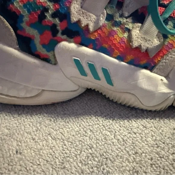 Mens Size 11.5 - adidas Trae Young 1 Tie-Dye Basketball Athletic Shoes