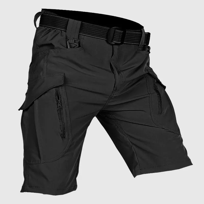 Men’s Tactical Cargo Shorts - Durable Cotton Blend - Multiple Pockets - Relaxed Fit