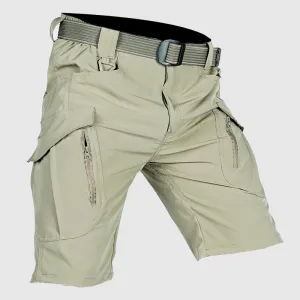 Men’s Tactical Cargo Shorts - Durable Cotton Blend - Multiple Pockets - Relaxed Fit