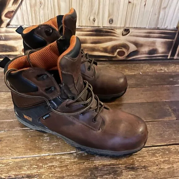Men’s Timberland Pro Series Work Boots Brn 13W